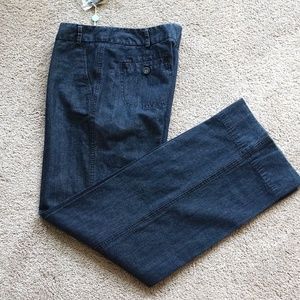 Max Mara Weekend, relaxed sport denim pants, jeans, size 12